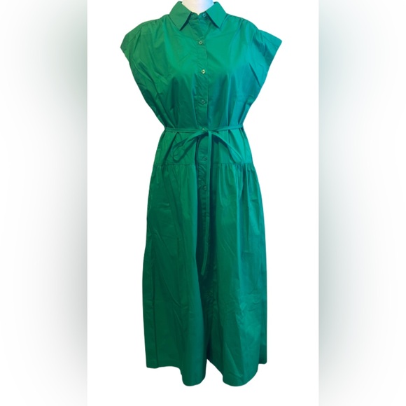 a new day Bright Green Midi Dress - Picture 2 of 6